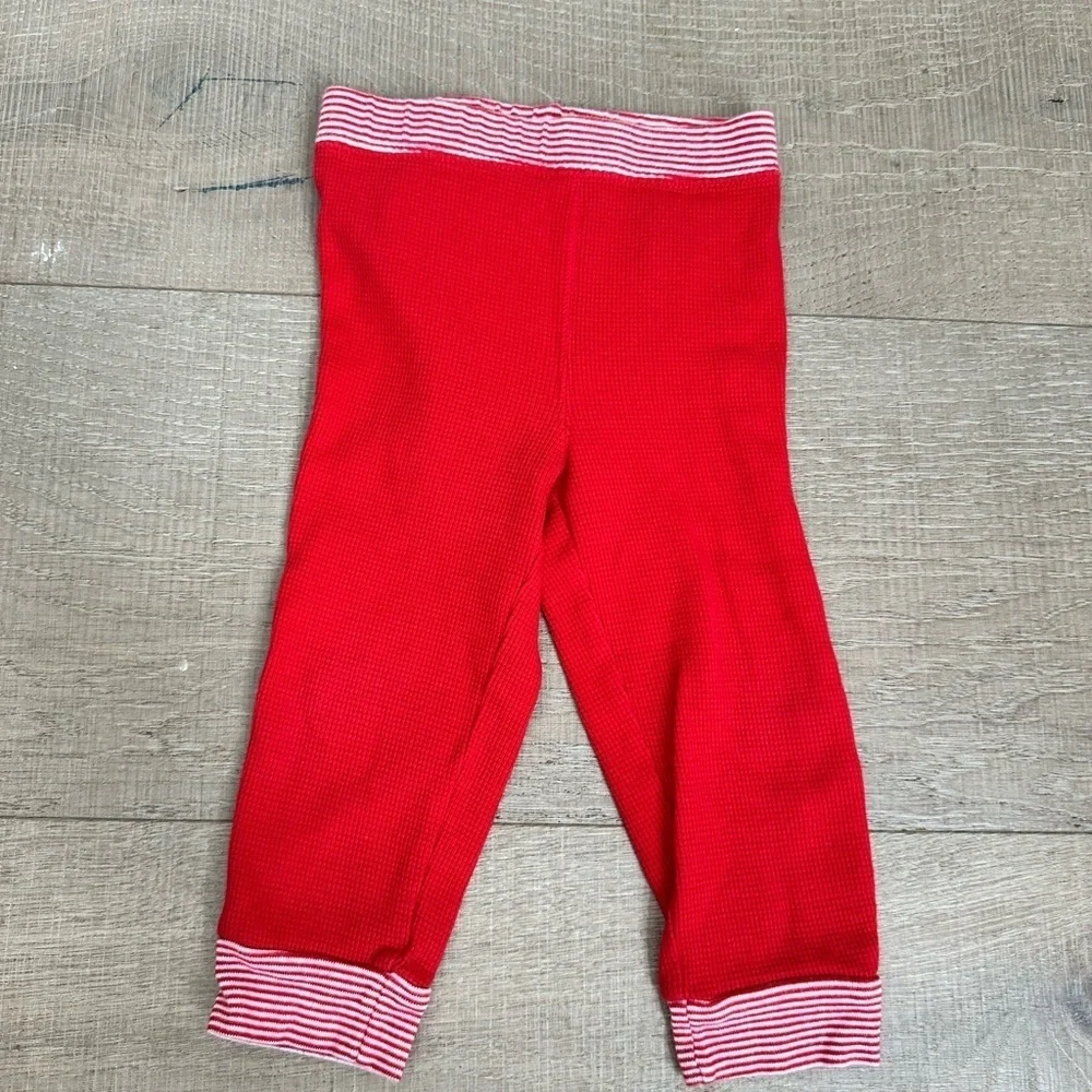 Carter's Red Striped Kids Leggings